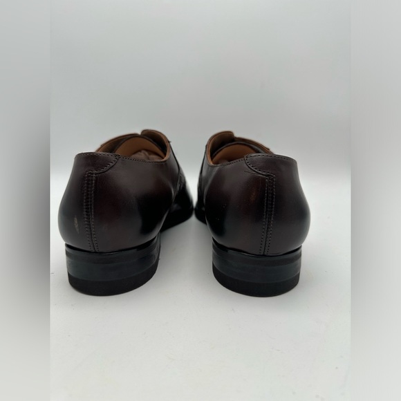 DAPPER SHOES CO. Handcrafted Genuine Leather Men's Wingtip Brogue Oxfords Sz 9 - Picture 9 of 9